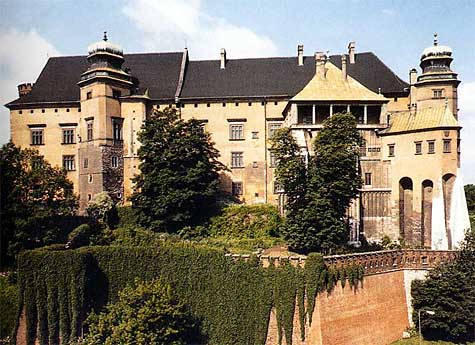 Königsschloß auf dem Wawel in Krakau